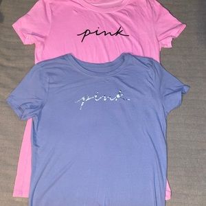 PINK Oversized Tops Duo Bundle